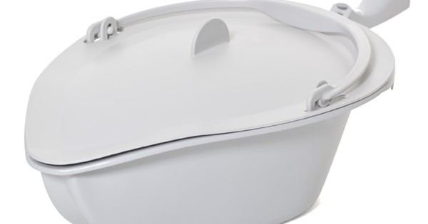 Etac Mobile shower commode Pan incl. lid with handle