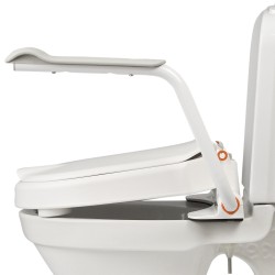 Etac Hi-Loo fixed with arm supports - angled 
