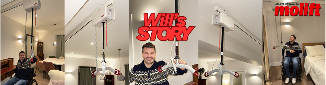 Ceiling track to Support Spinal Injured - Will's Story Ceiling track to Support Spinal Injured - Will's Story
