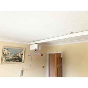 Molift Air 2-Way Straight Rail Ceiling Hoist Package Molift Air 2-Way Straight Rail Ceiling Hoist Package