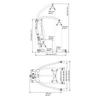 Molift Smart 150 Folding Hoist