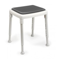 Etac Smart shower stool (grey) with swivel pad